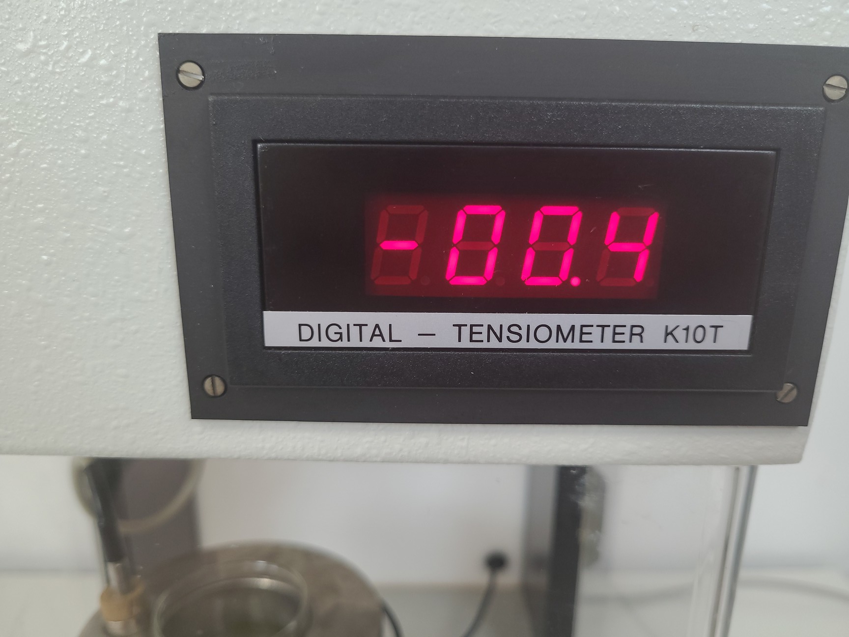 Image of Kruss Digital Tensiometer  Model: K 10 ST Lab