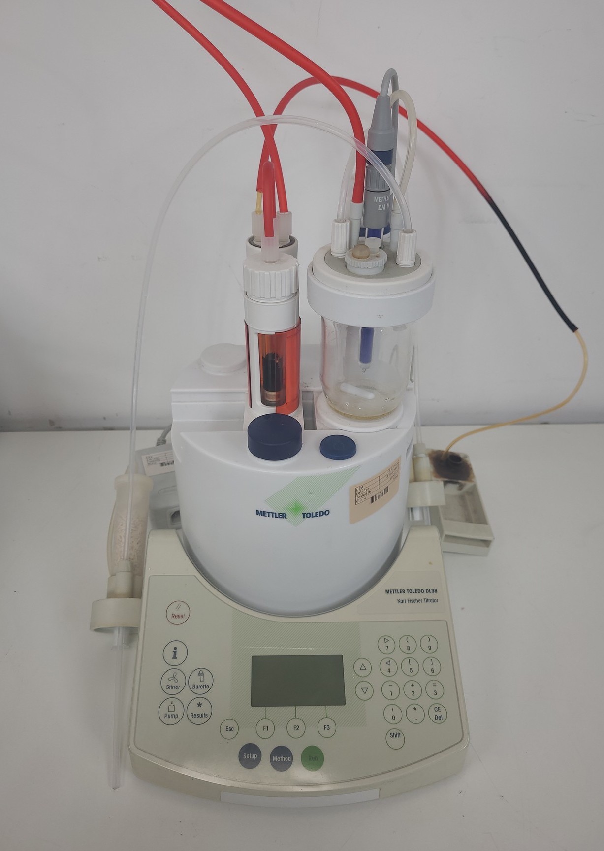 Image of Mettler Toledo DL38 Karl Fischer Titrator Lab