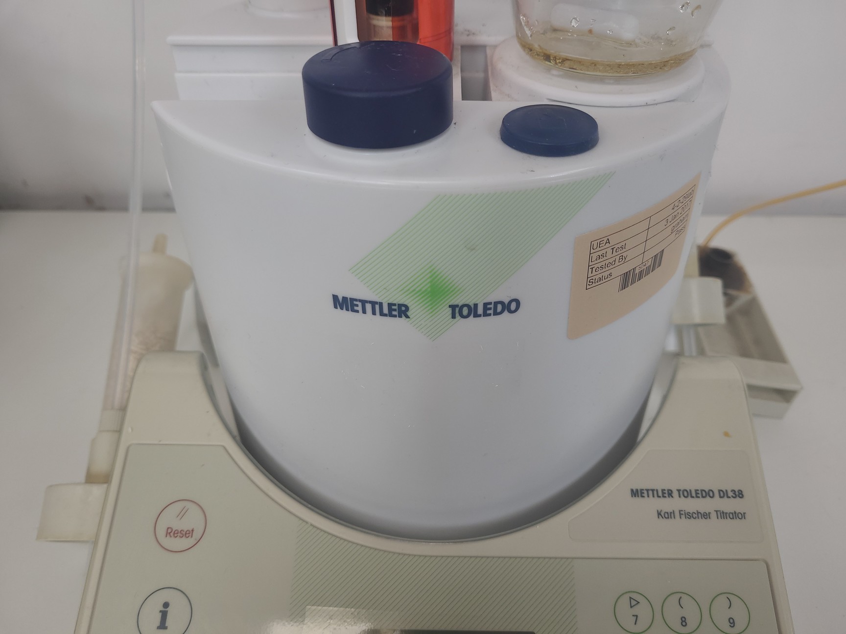 Image of Mettler Toledo DL38 Karl Fischer Titrator Lab