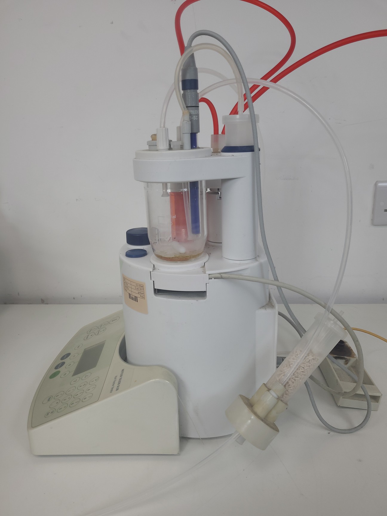 Image of Mettler Toledo DL38 Karl Fischer Titrator Lab