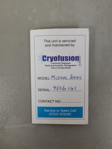 Thumbnail image of Sanyo MSE Mistral 3000i Refrigerated Benchtop Centrifuge Lab