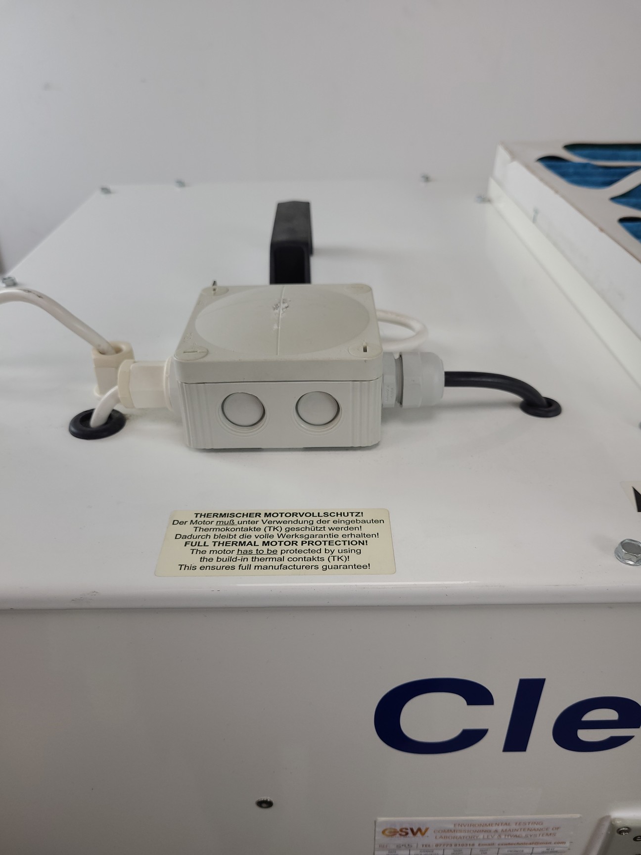 Image of Clean-Hood Series 1200 Laminar Flow Cabinet Lab Spares/Repairs