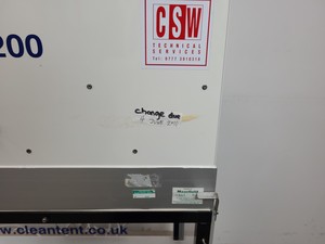Thumbnail image of Clean-Hood Series 1200 Laminar Flow Cabinet Lab Spares/Repairs
