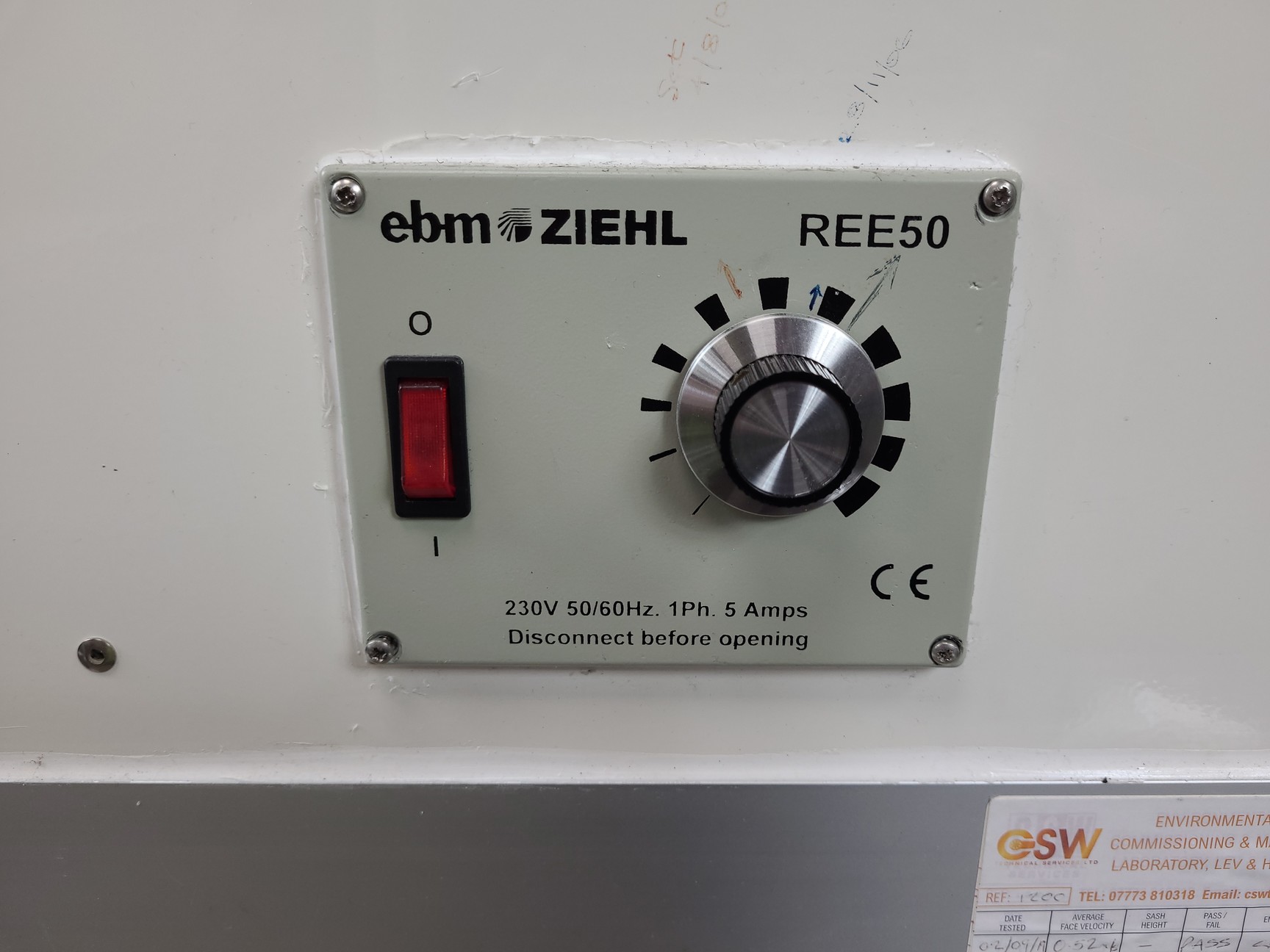 Image of Clean-Hood Series 1200 Laminar Flow Cabinet Lab