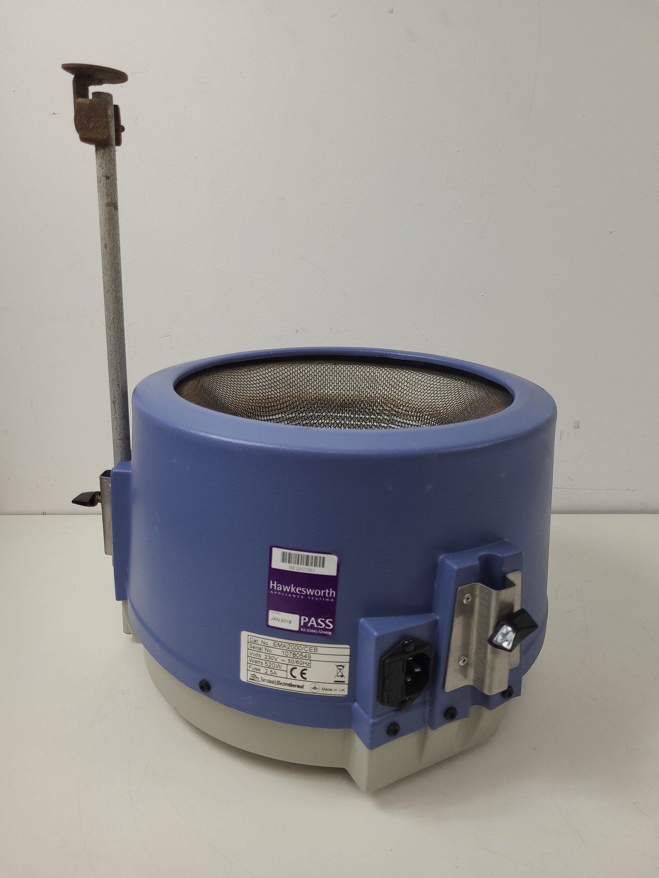 Image of Barnstead/Electrothermal Heating Mantle Magnetic Stirrer Cat No. EMA2000/CEB Lab