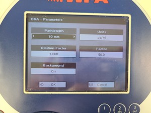 Thumbnail image of WPA Biowave DNA Life Sciences Spectrophotometer (UV/VIS) Lab