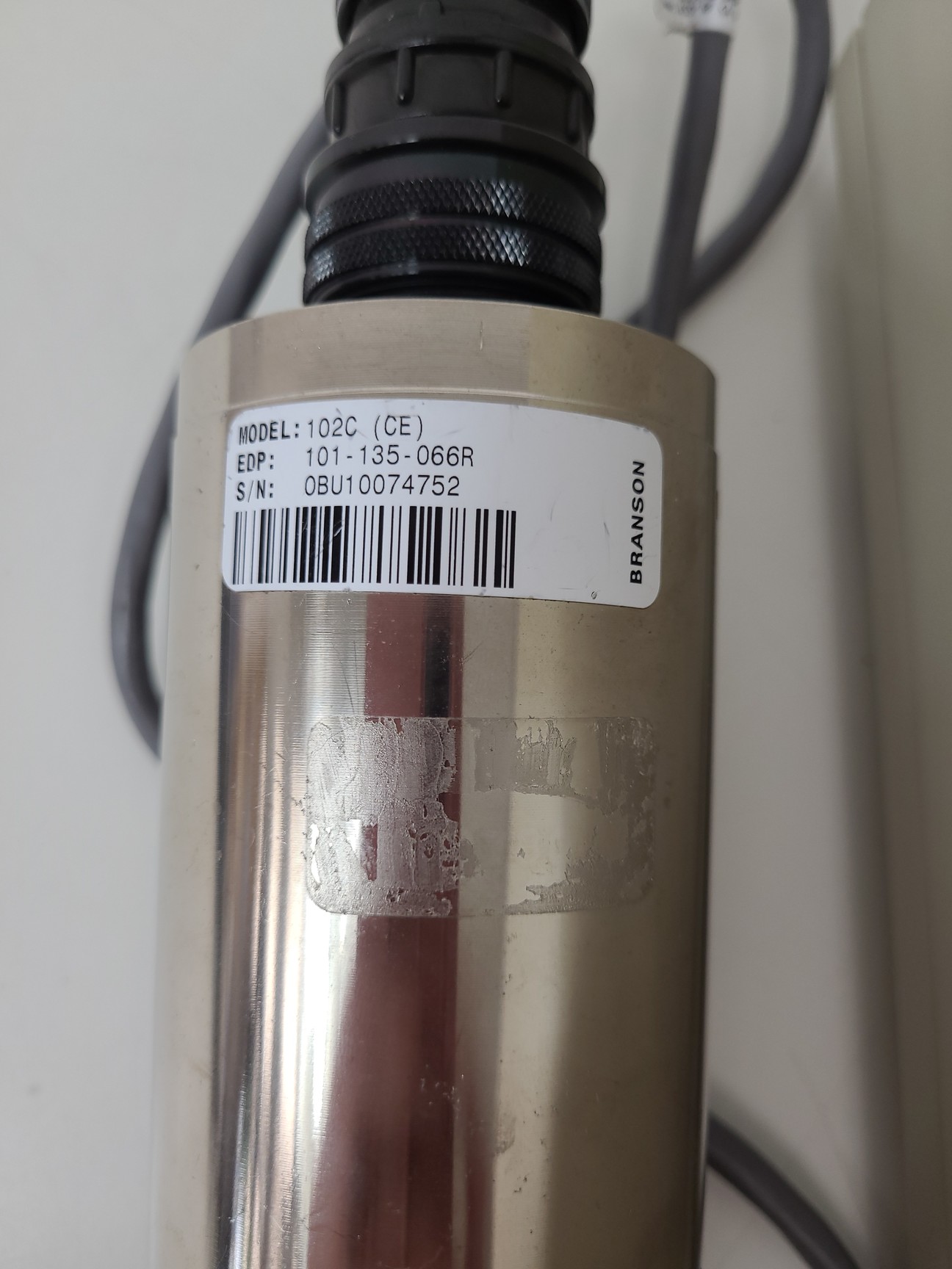 Image of Branson Digital Sonifier & 102C Convertor Lab Spares/Repairs