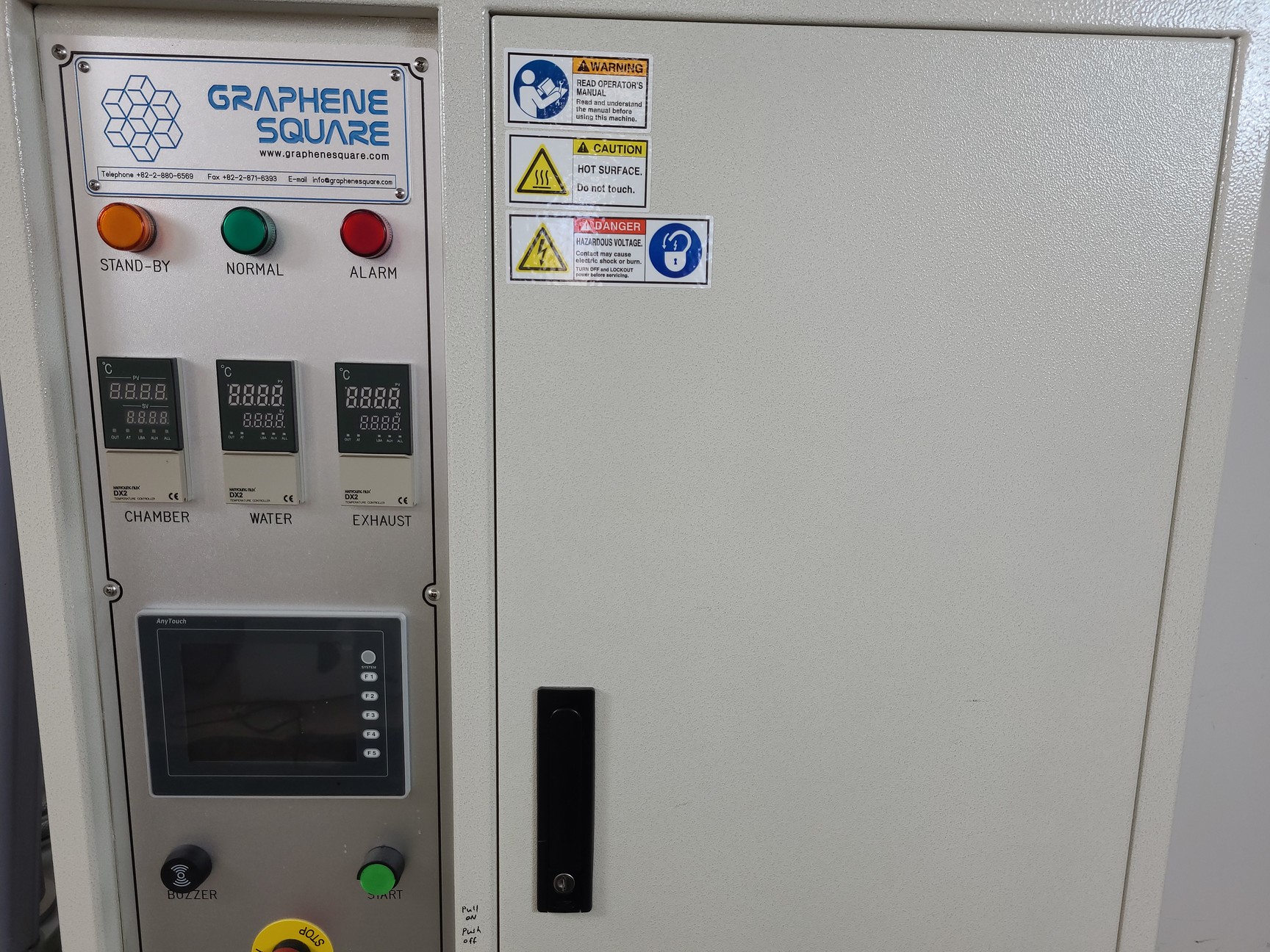 Image of Graphene Square SBW 200 Gas Scrubber, Advanced 2D Material Synthesis, Lab