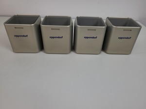 Thumbnail image of 4x Eppendorf Square Centrifuge Buckets  05/11 780 g Max Load Lab