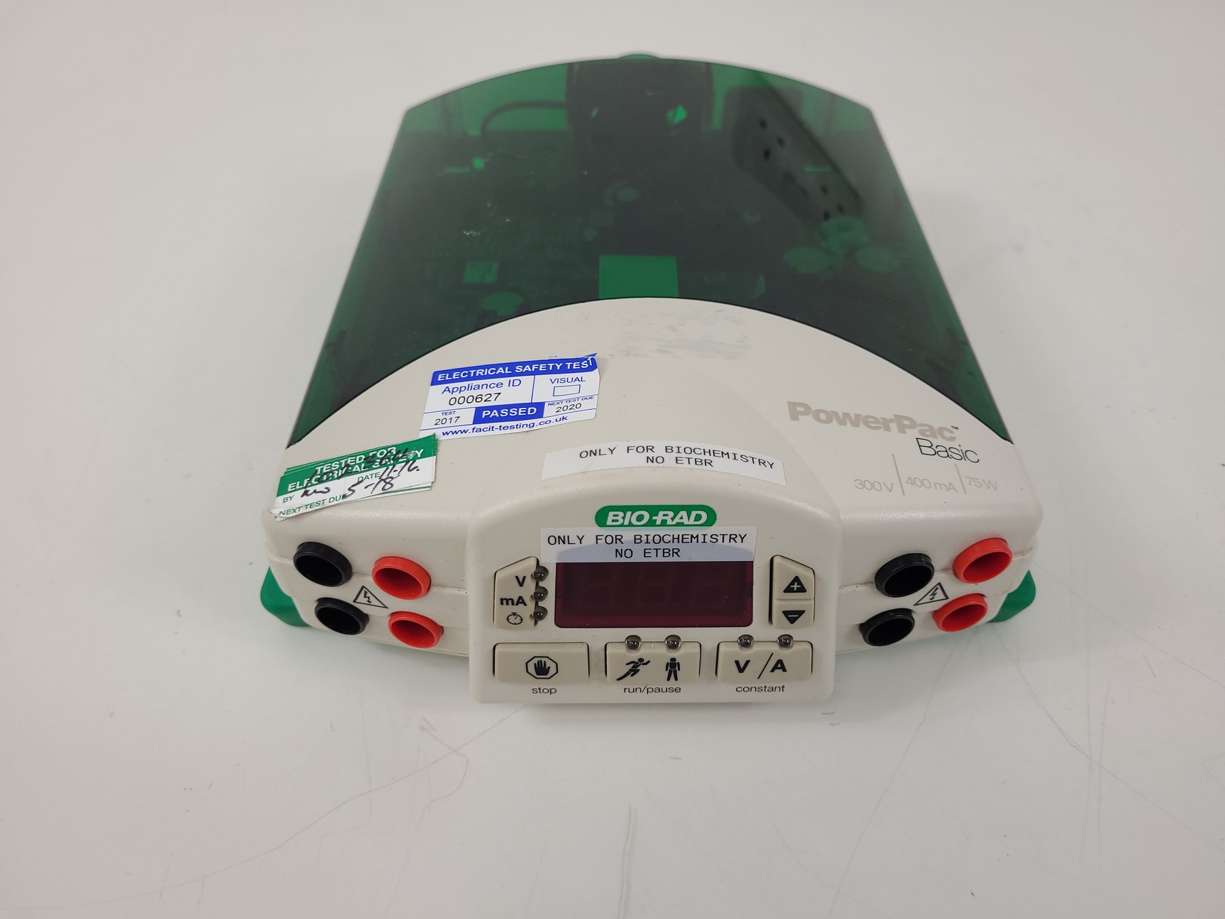 Bio-Rad PowerPac Basic Electrophoresis Power Supply Lab