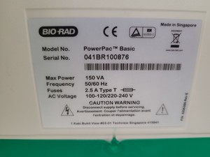 Thumbnail image of Bio-Rad PowerPac Basic Electrophoresis Power Supply Lab