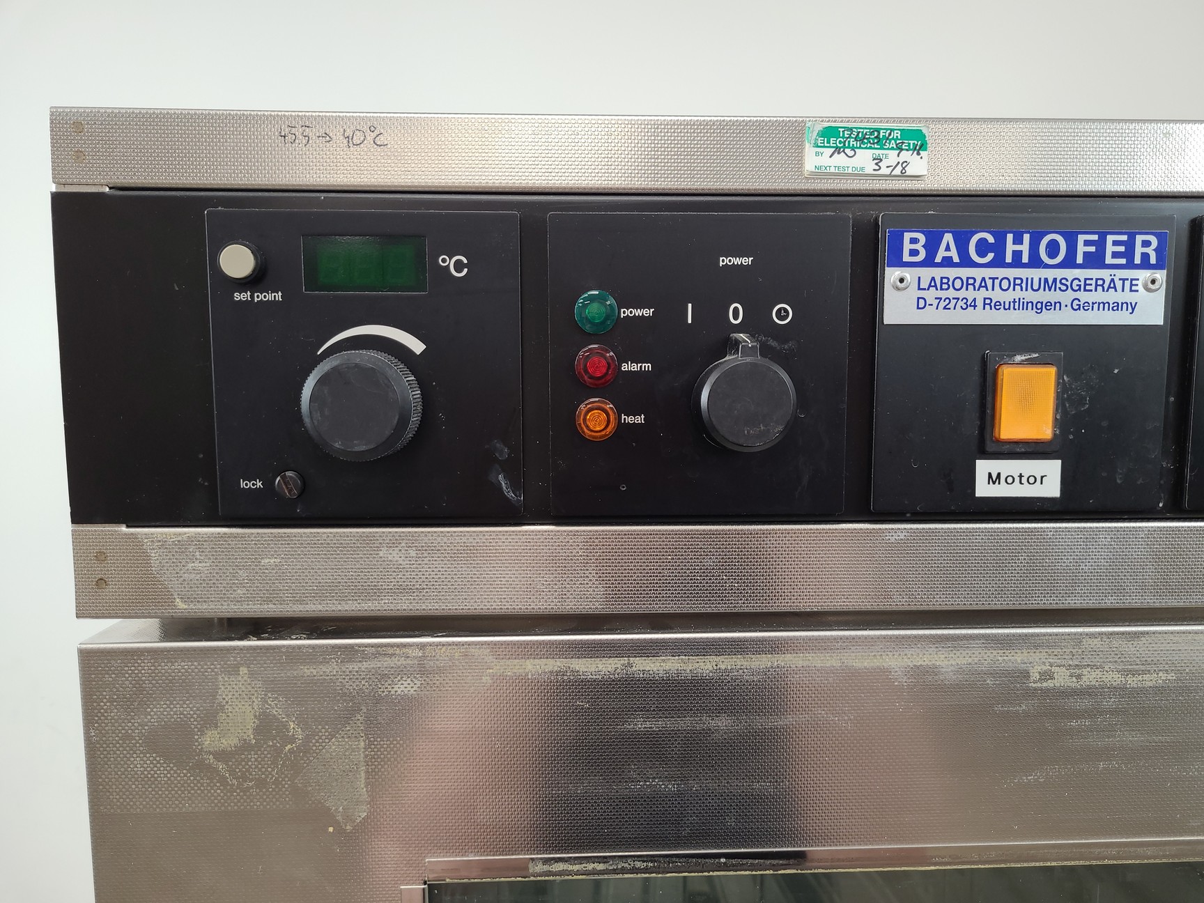 Image of Bachofer Laboratory Oven Model: BE 400 HY Lab
