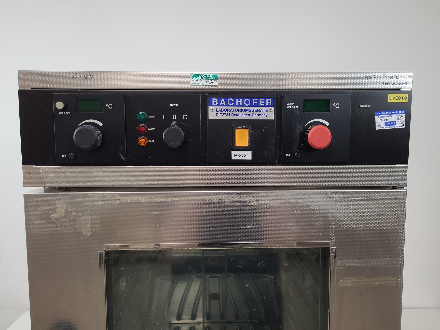 Image of Bachofer Laboratory Oven Model: BE 400 HY Lab