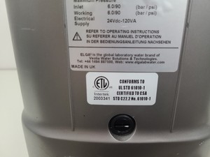 Thumbnail image of Veolia Water Elga Flex Model: PF3XXXXM1 Water Purification System Lab