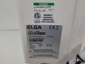 Thumbnail image of Elga PureLab Option  Model: OPTION-S 7 Water Purification System Lab