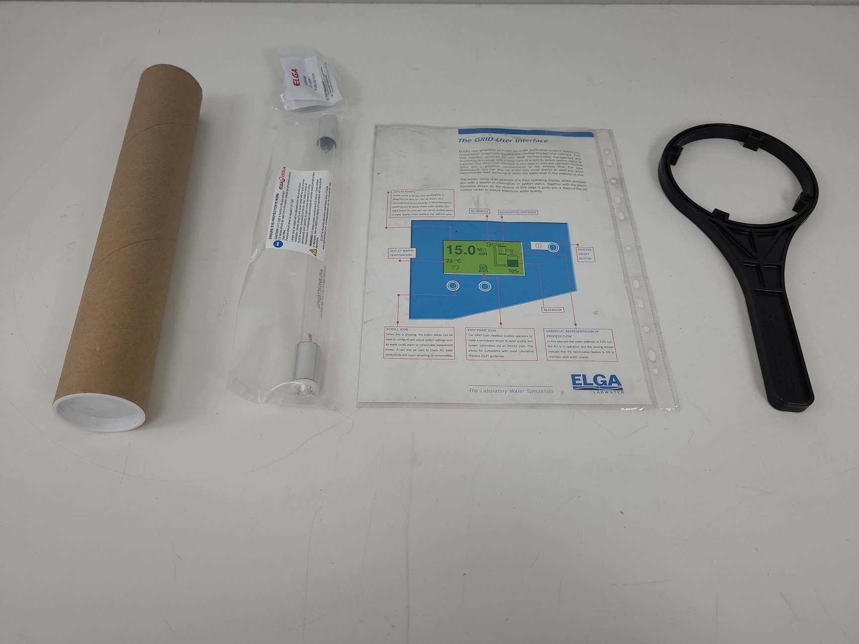 Image of Elga PureLab Option  Model: OPTION-S 7 Water Purification System Lab