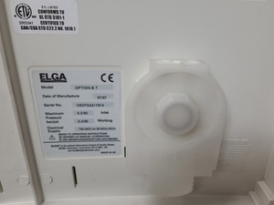 Thumbnail image of Elga PureLab Option  Model: OPTION-S 7 Water Purification System Lab