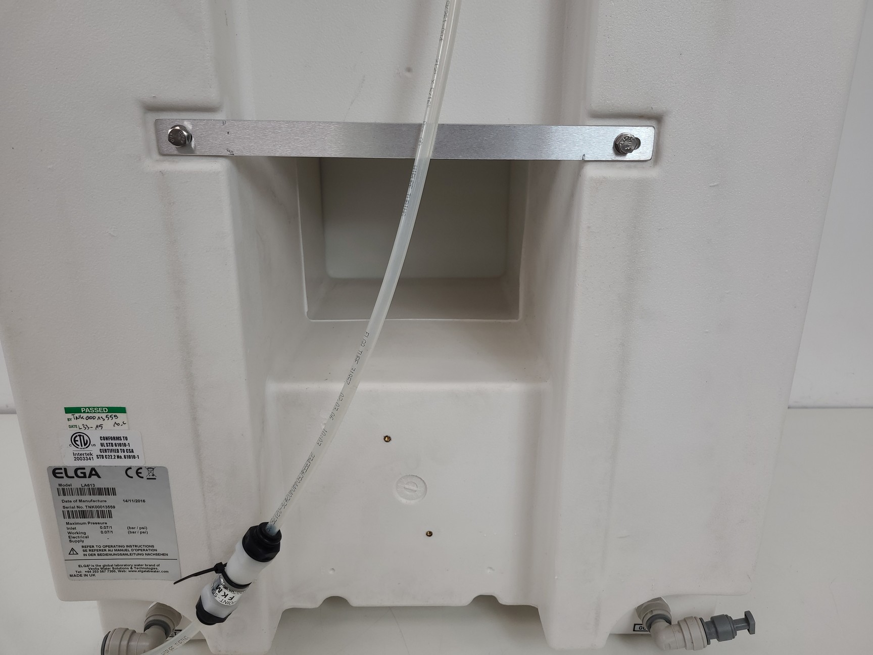 Image of Elga PureLab Option  Model: OPTION-S 7 Water Purification System Lab