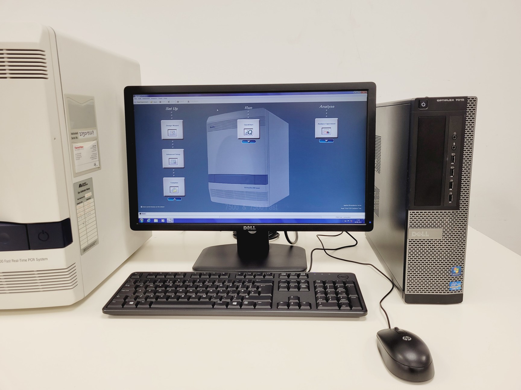 Image of Applied Biosystems 7500 Fast Real-Time PCR System with PC & Software Lab