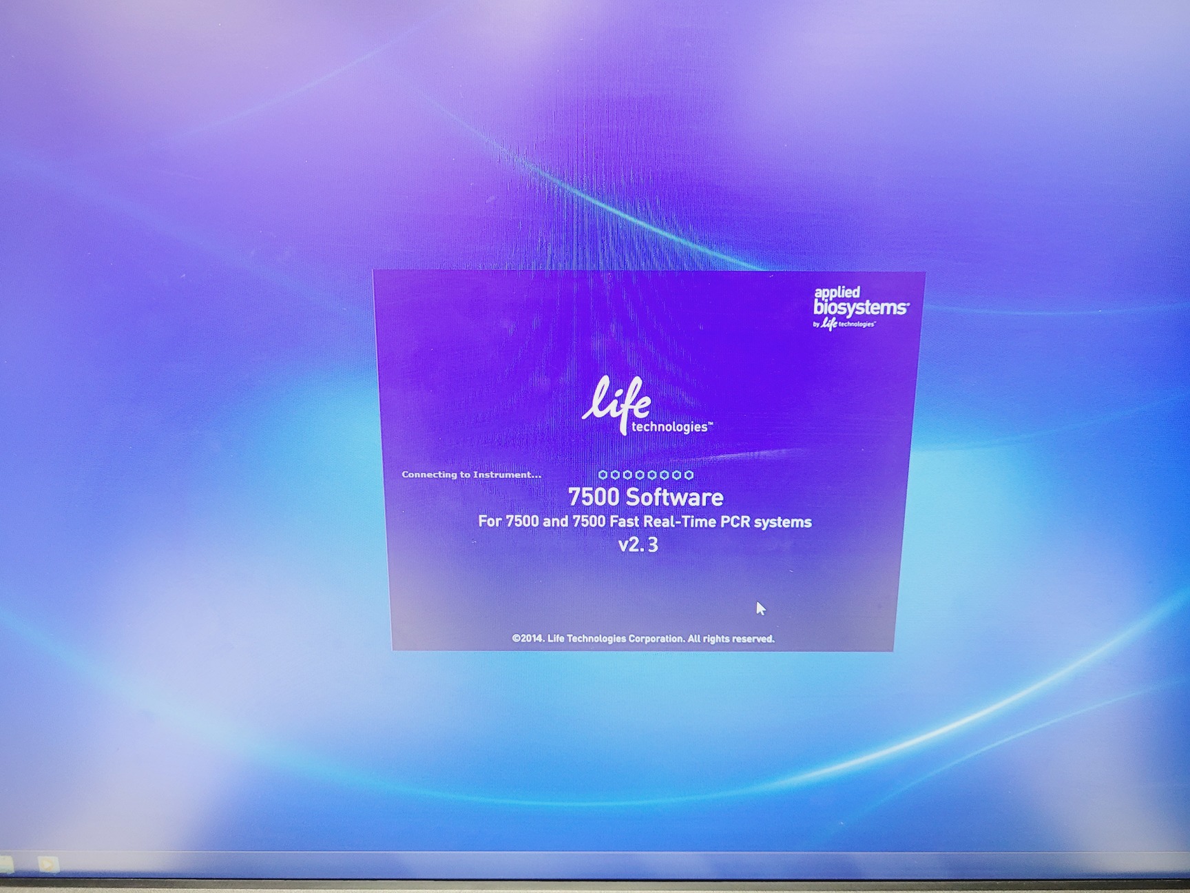 Image of Applied Biosystems 7500 Fast Real-Time PCR System with PC & Software Lab