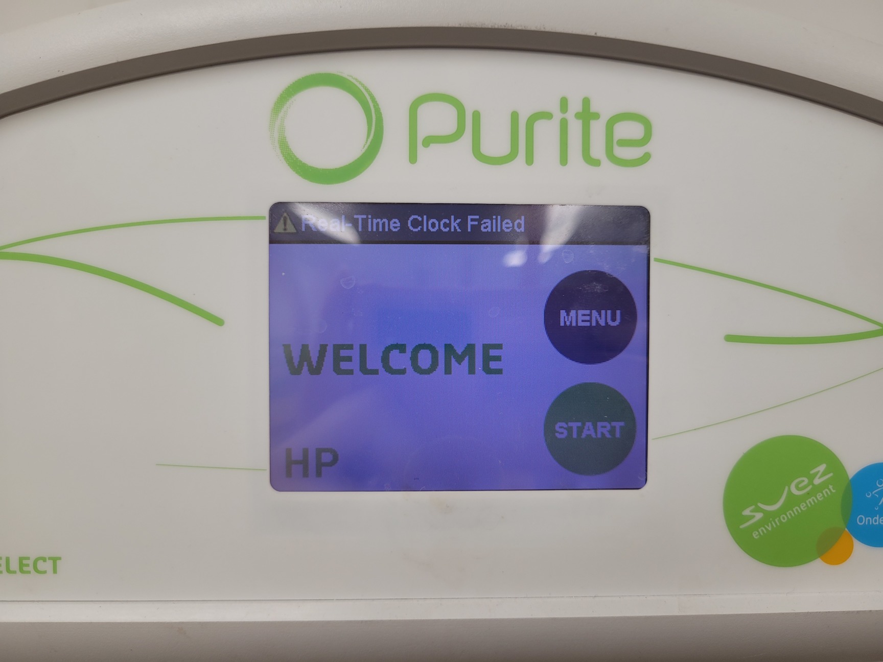 Image of Purite L300255 Water Purification System  Model: Select HP160 BP/IT Lab