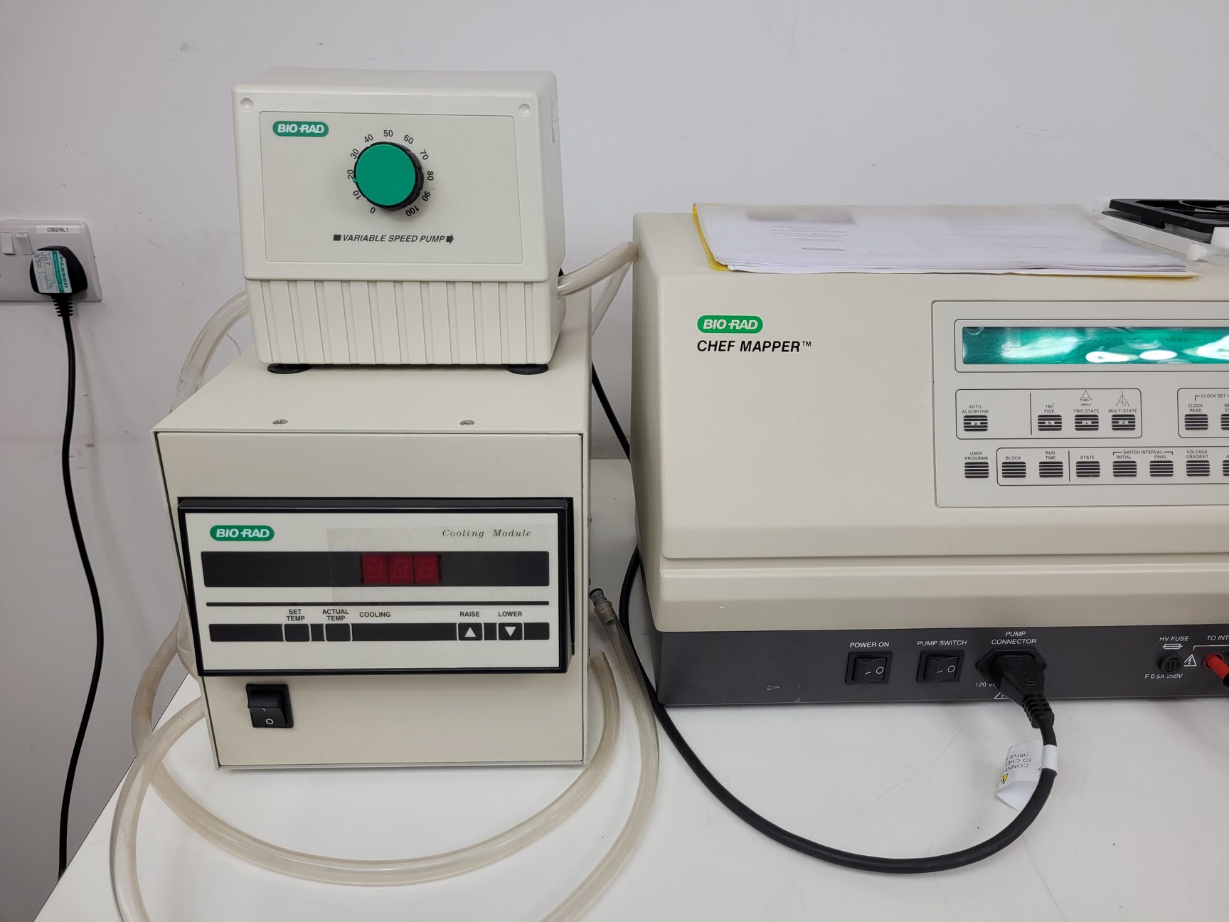 Image of Bio-Rad Chef Mapper XA Electrophoresis System w/ Cooling Module, Cell & Pump Lab