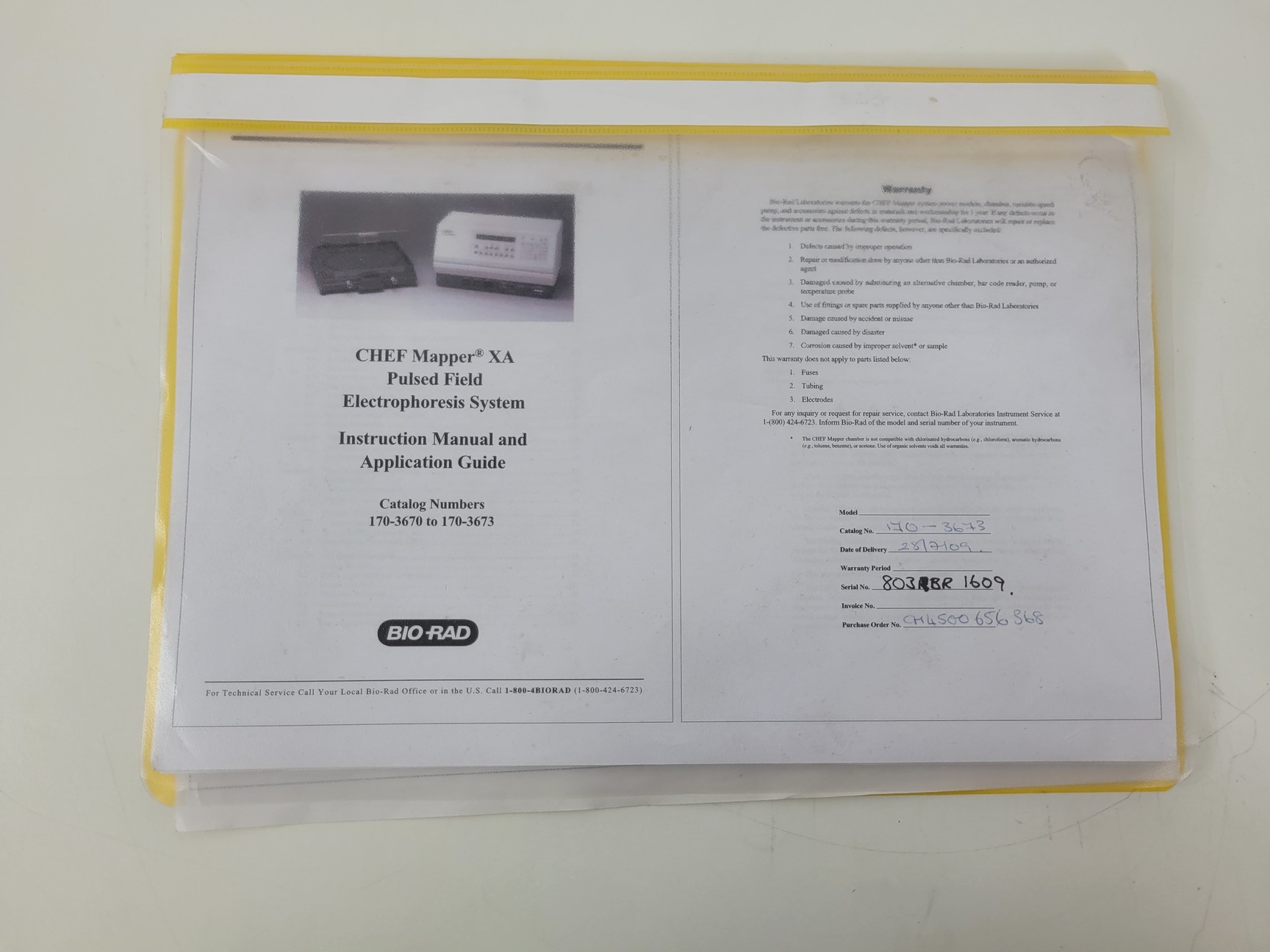 Image of Bio-Rad Chef Mapper XA Electrophoresis System w/ Cooling Module, Cell & Pump Lab