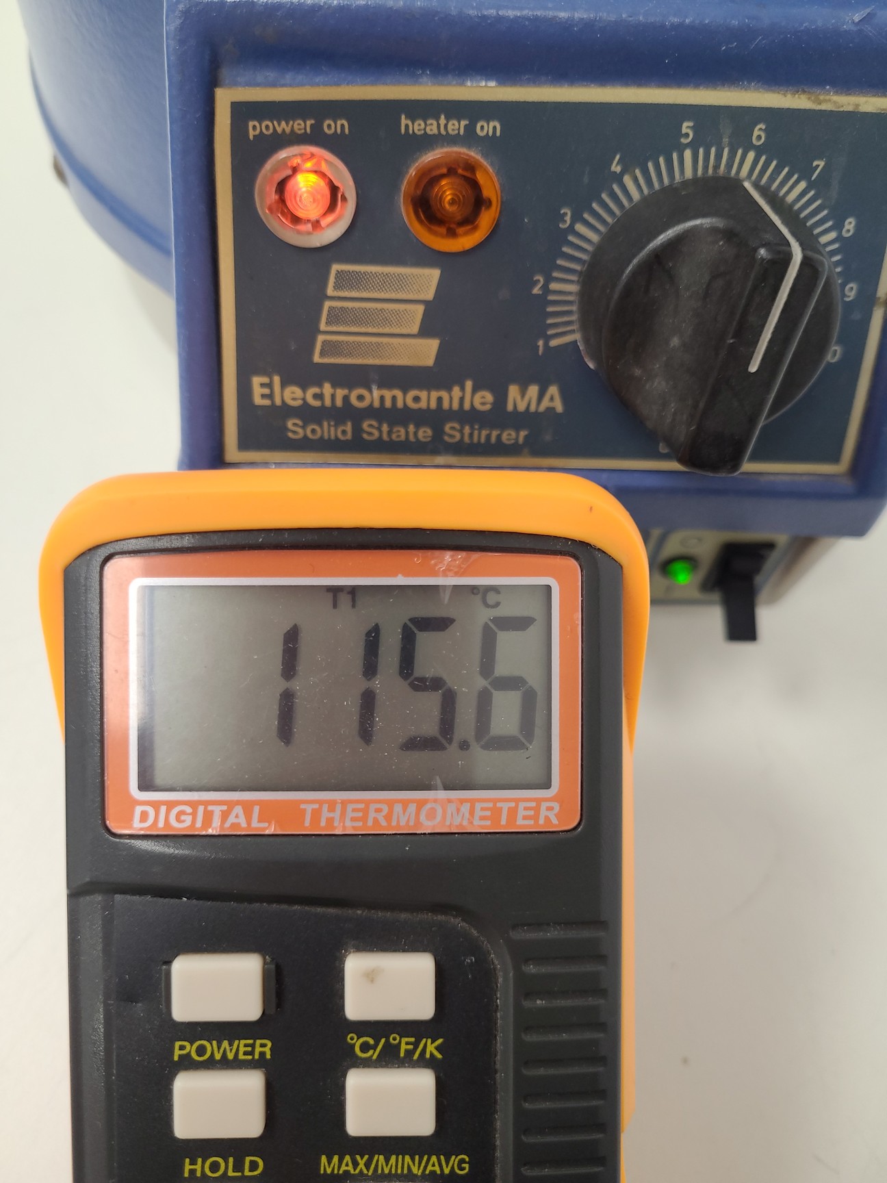 Image of Electromantle MA Heating Mantle Solid State Stirrer  Model: EMA 0500/CE Lab