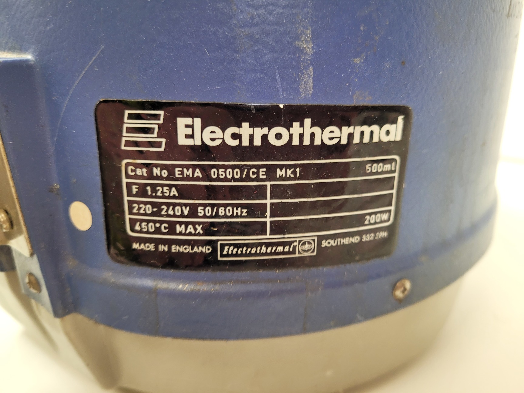 Image of Electromantle MA Heating Mantile Solid State Stirrer  EMA 0500/CE MK1 Lab