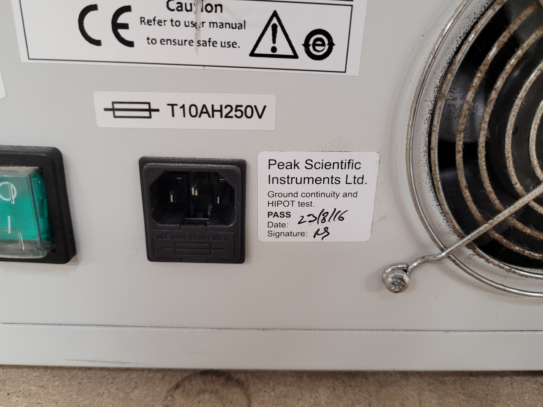 Image of Peak Scientific Nitrogen Generator  Model: NG2000 - UK Lab