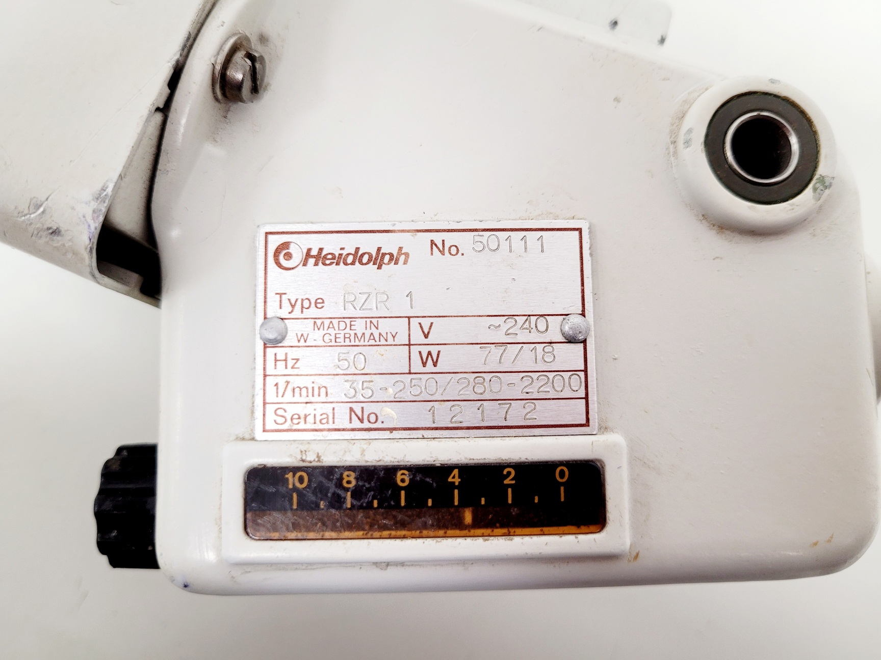 Image of Heidolph RZR 1 Overhead Laboratory Stirrer Lab