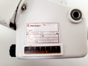 Thumbnail image of Heidolph RZR 1 Overhead Laboratory Stirrer Lab