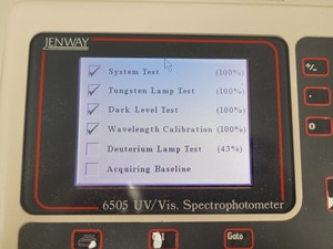 Thumbnail image of Jenway 6505 UV/Vis Spectrophotometer with Accessories Lab