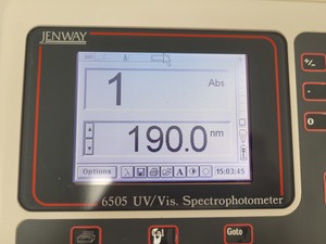 Thumbnail image of Jenway 6505 UV/Vis Spectrophotometer with Accessories Lab