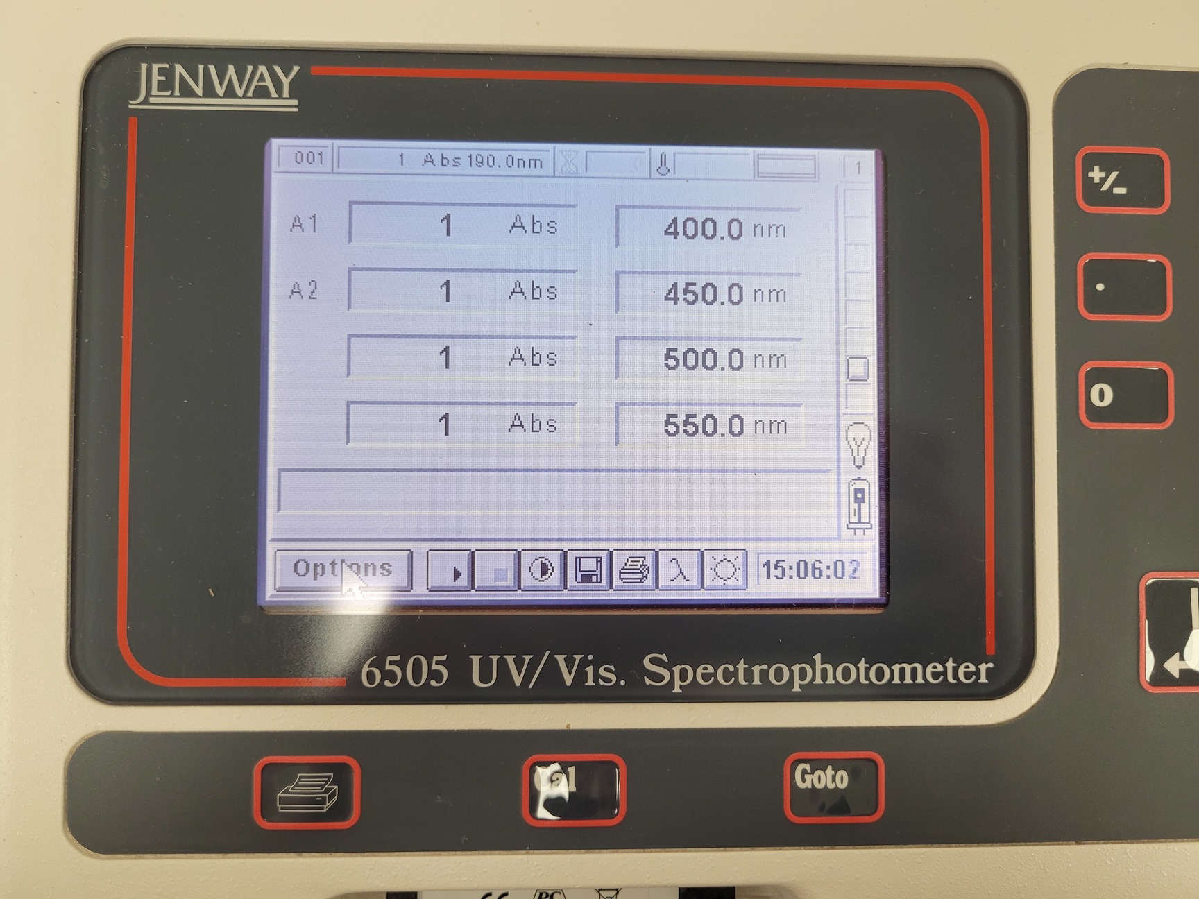 Image of Jenway 6505 UV/Vis Spectrophotometer with Accessories Lab