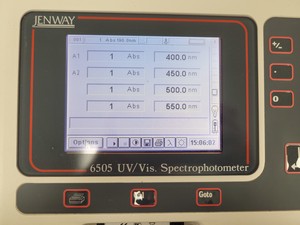 Thumbnail image of Jenway 6505 UV/Vis Spectrophotometer with Accessories Lab