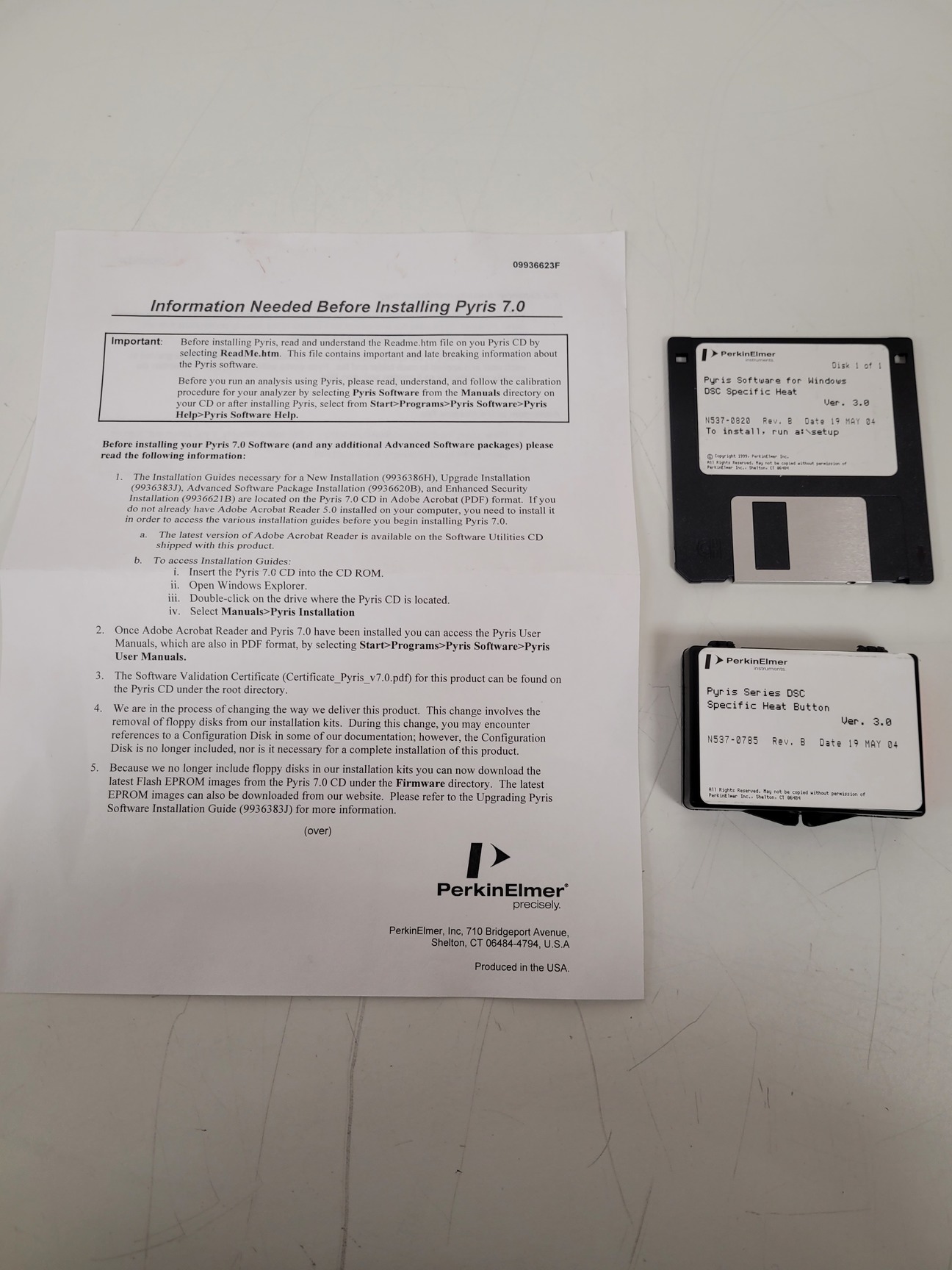 Image of Perkin Elmer Diamond DSC Differential Scanning Calorimeter Part no: N5360021 Lab