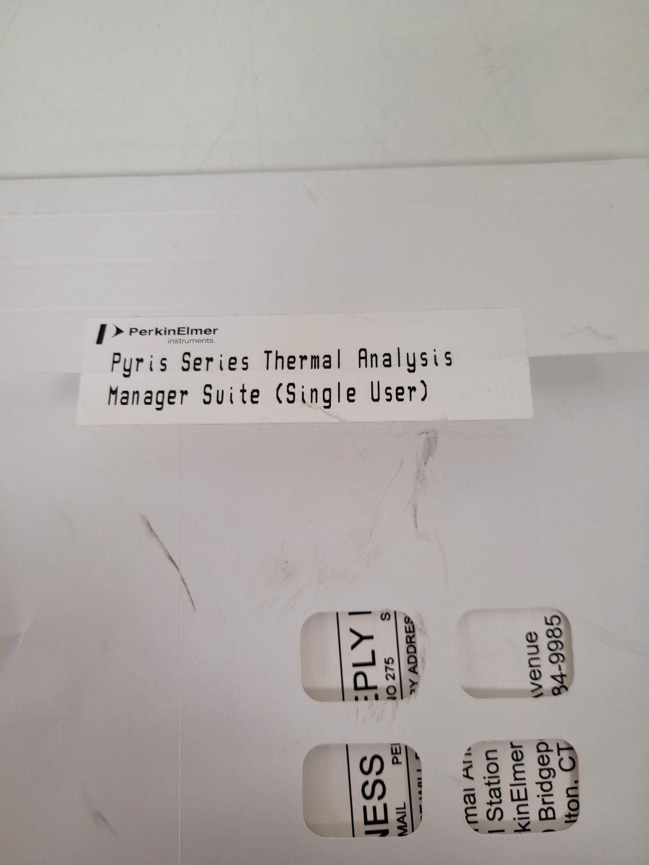 Image of Perkin Elmer Diamond DSC Differential Scanning Calorimeter Part no: N5360021 Lab