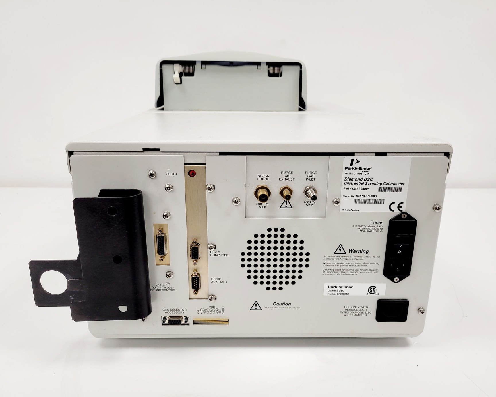 Image of Perkin Elmer Diamond DSC Differential Scanning Calorimeter Part no: N5360021 Lab