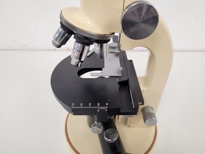 Thumbnail image of Wild Heerbrugg Switzerland Microscope M11-60289  36633 & Accessories Lab