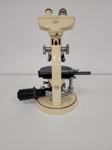 Thumbnail image of Wild Heerbrugg Switzerland Microscope M11-60289  36633 & Accessories Lab