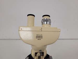 Thumbnail image of Wild Heerbrugg Switzerland Microscope M11-60289  36633 & Accessories Lab