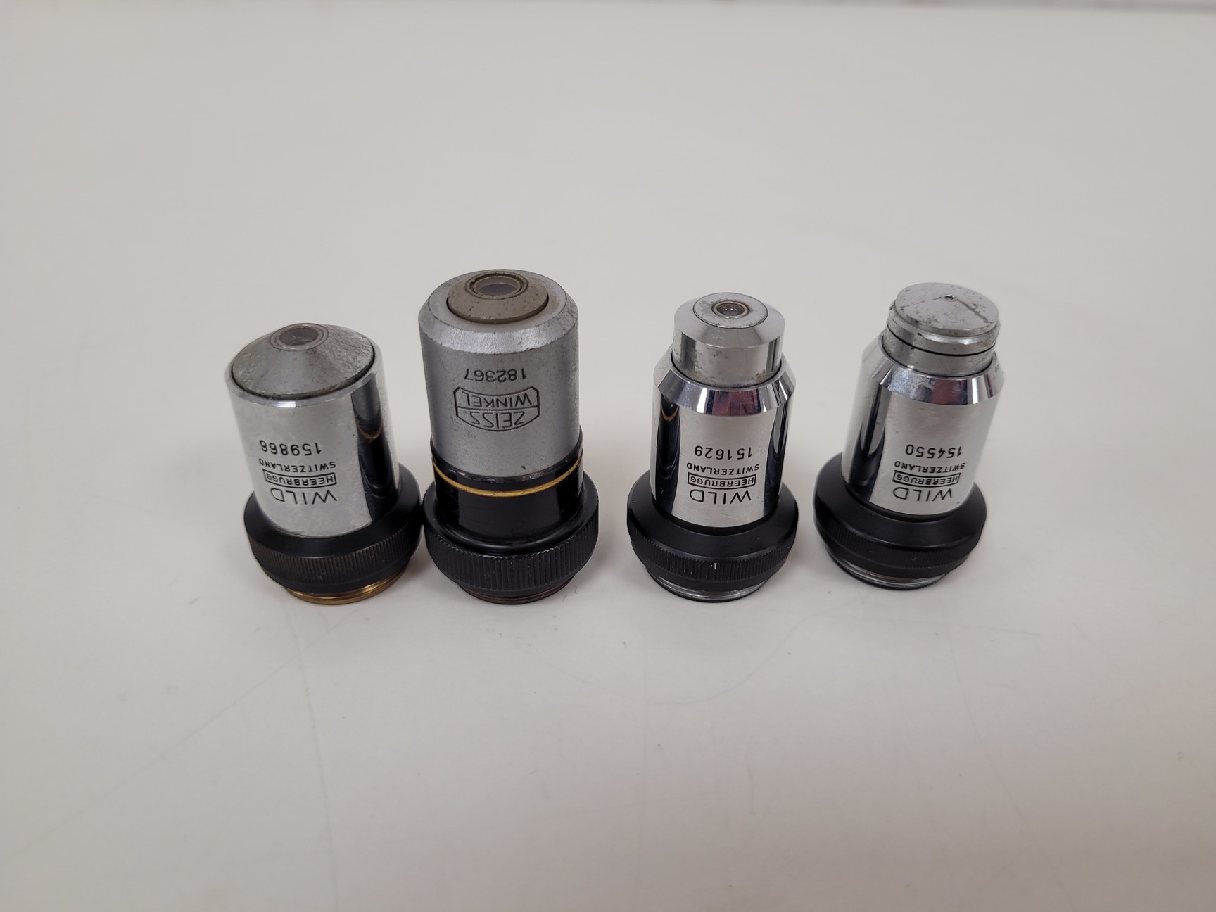 Image of Wild Heerbrugg Switzerland Microscope M11-60289  36633 & Accessories Lab