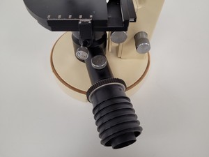 Thumbnail image of Wild Heerbrugg Switzerland Microscope M11-60289  36633 & Accessories Lab