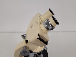 Thumbnail image of Wild Heerbrugg Switzerland Microscope M11-60289  36633 & Accessories Lab