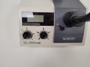 Thumbnail image of Schott KL1500 LCD Fibre Optic Cold Microscope Light Source Lab