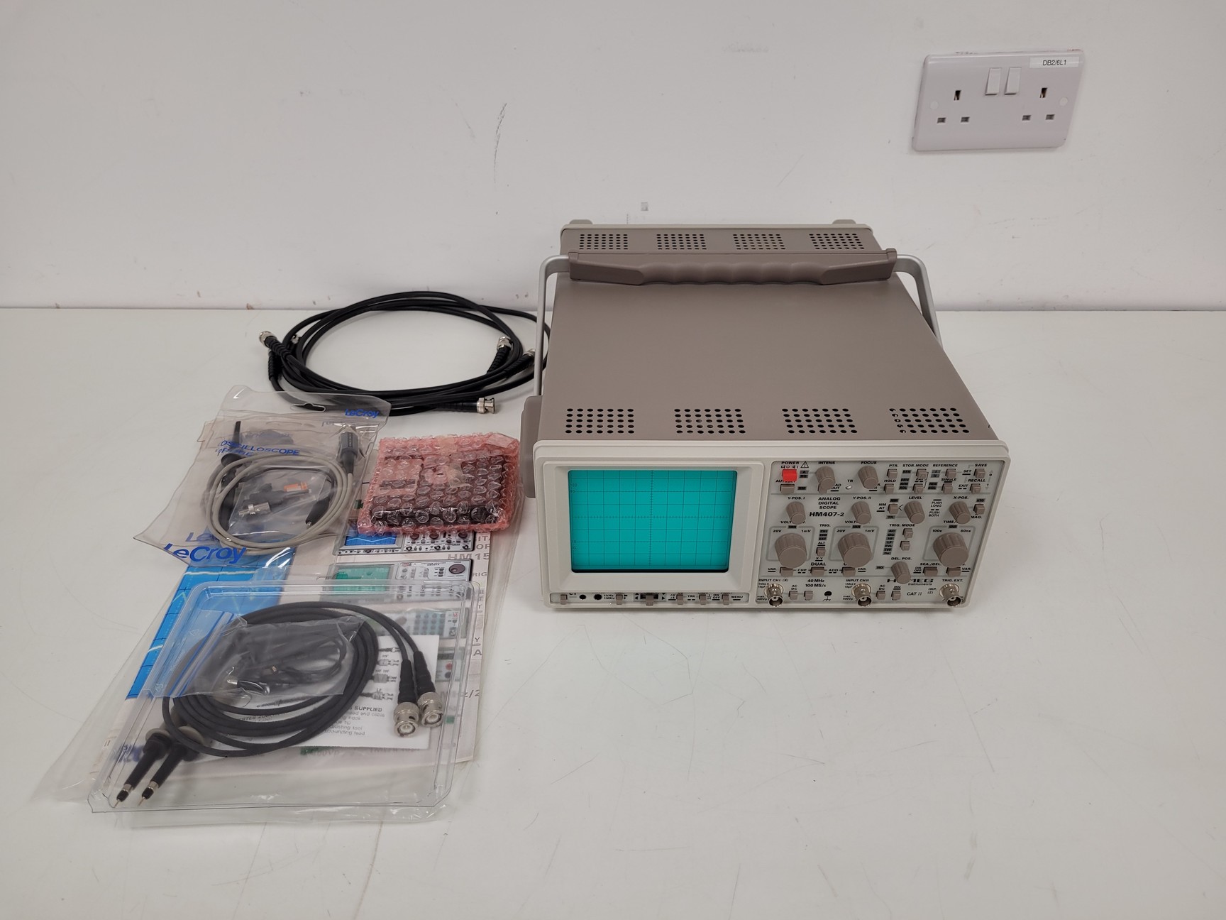 Image of Hameg Instruments HM407-2 Oscilloscope Lab