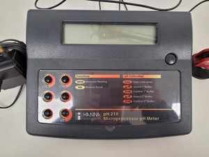 Thumbnail image of Hanna Instruments pH 210 Microprocessor pH Meter Lab