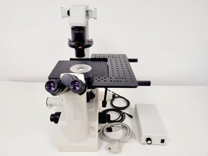 Thumbnail image of Nikon Eclipse TE200 Inverted Microscope & Power Supply Lab