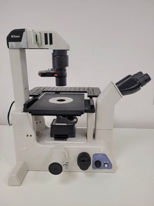 Thumbnail image of Nikon Eclipse TE200 Inverted Microscope & Power Supply Lab
